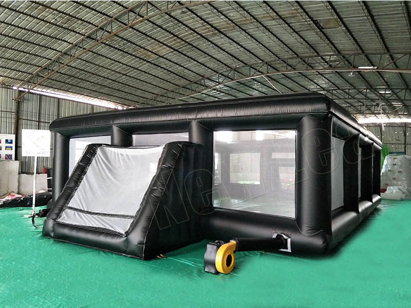 inflatable football goal soccer arena