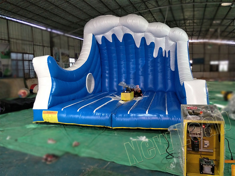 inflatable mechanical surfing