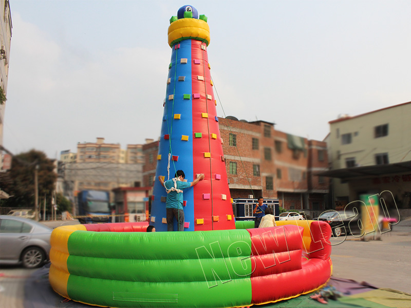 inflatable climbing tower