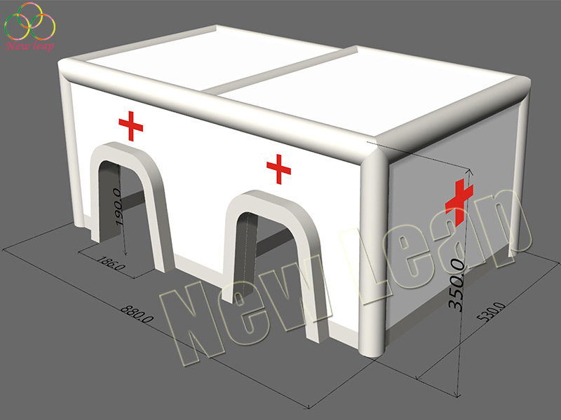 airtight inflatable medical tent
