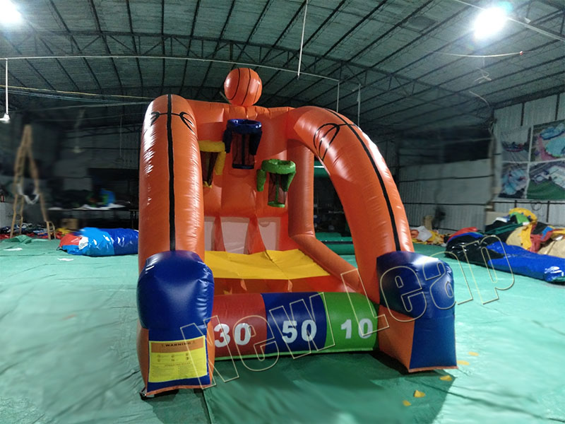 inflatable basketball hoop zone
