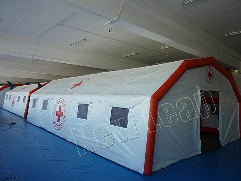 inflatable relief tent