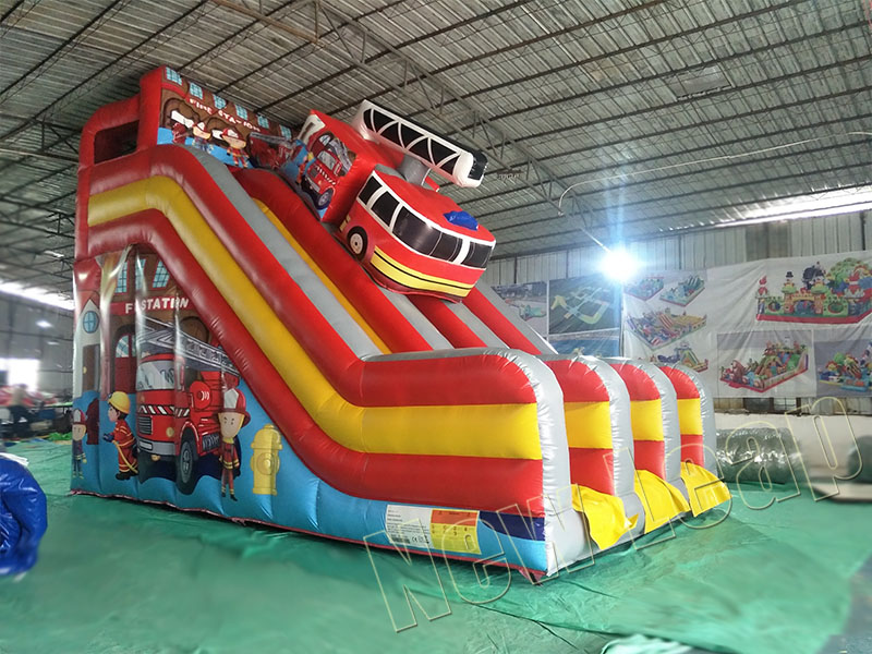 fireman inflatable slide