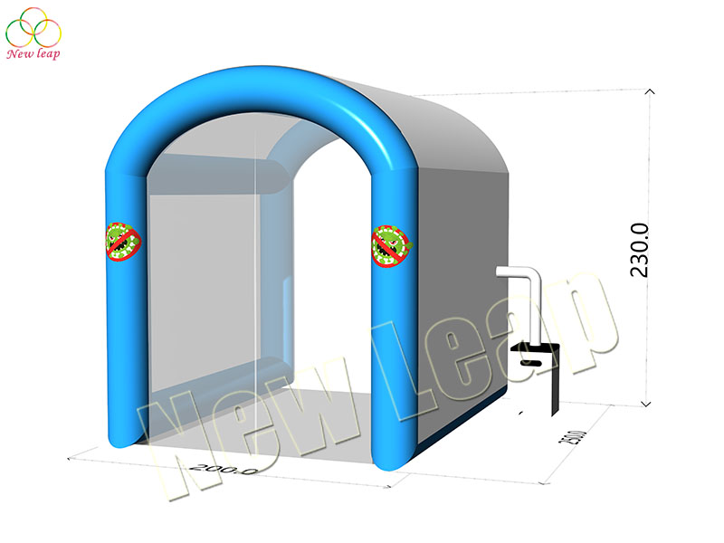 inflatable disinfection chamber