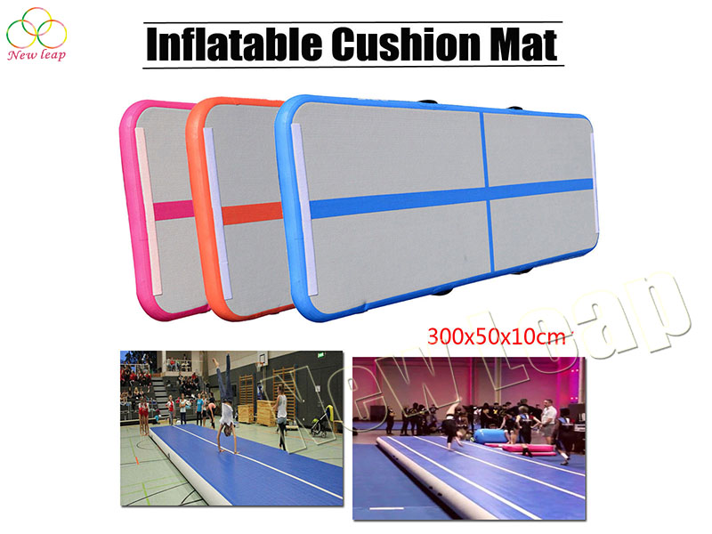 inflatable gymnastics tumbling mat