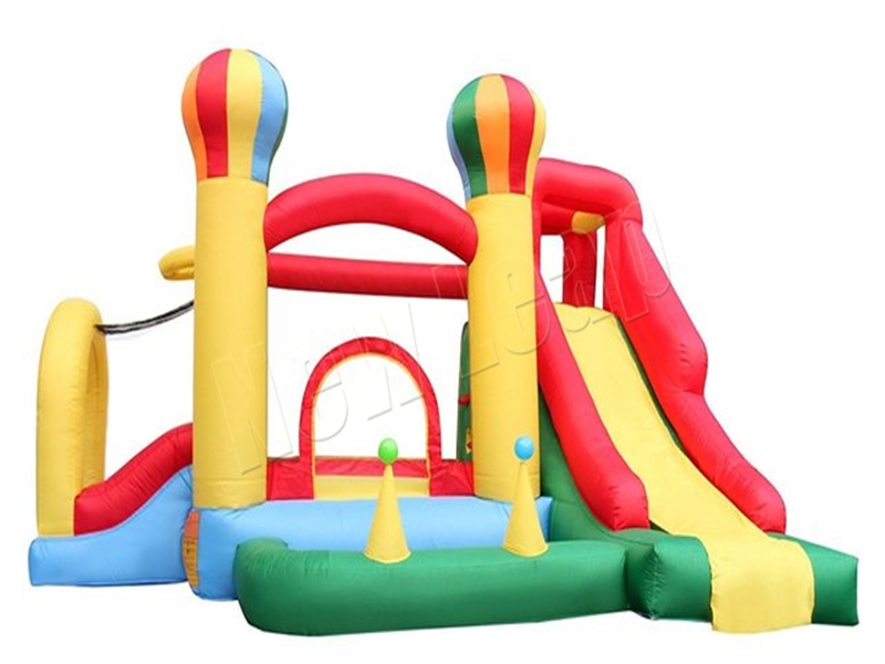 balloon bounce house with slide