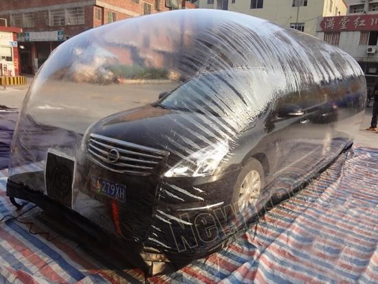 غطاء سيارة قابل للنفخ