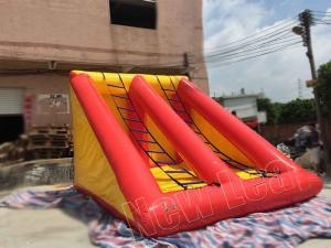 inflatable ladder climbing