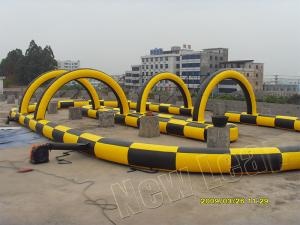 Inflatable Go Kart race track