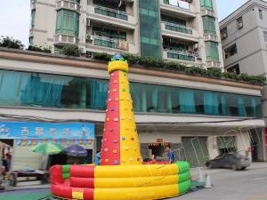 inflatable climbing wall