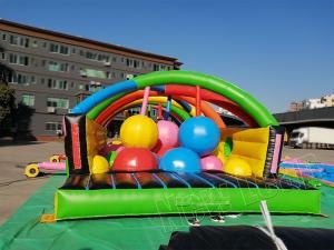 inflatable assault course