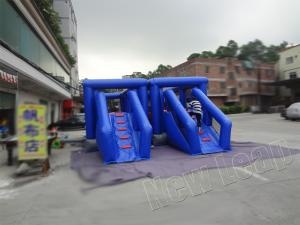 Inflatable obstacle course game