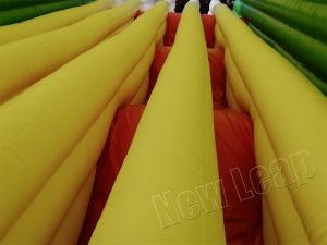 inflatable assault course race