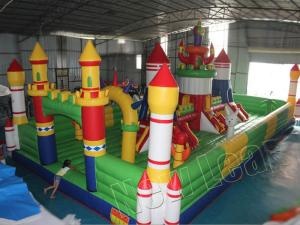 Inflatable amusement park