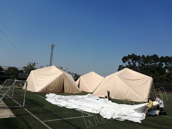خيمة التخييم نفخ