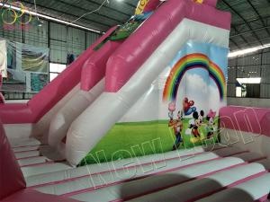 lovely girl inflatable jumping bouncer