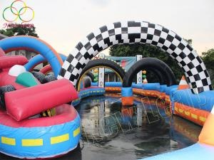 inflatable speedway go kart