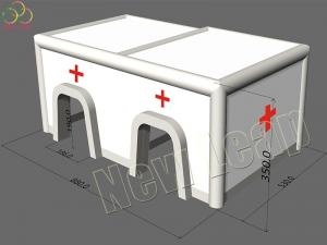 inflatable medical rahab tent