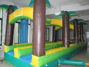inflatable slip n slide water pool