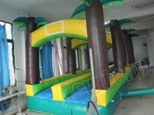 inflatable slip n slide water pool