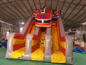 fire engine inflatable slide