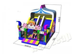 circus slide inflatables