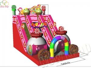 candy slide inflatables