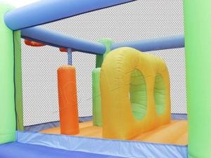 inflatable jumper with airflow fan
