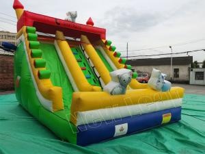 china inflatable dry slide