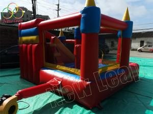 inflatable bounce with pool