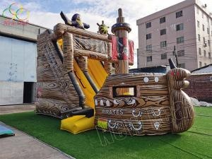 giant inflatable pirate ship