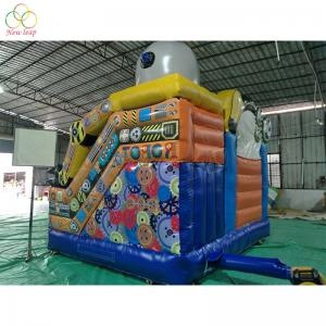 Robot inflatable jumping bouncer
